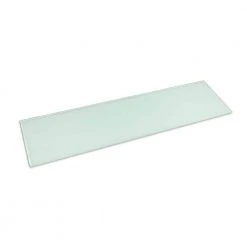 Home Decorators Collection 7 in. x 18 in. Clear Capri Decorative Wall Shelf