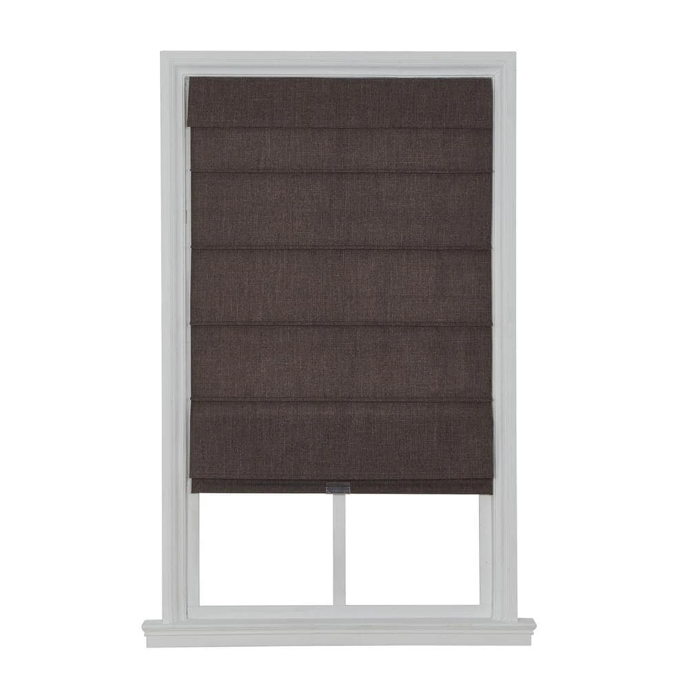 Home Decorators Collection Cordless Blackout Fabric Roman Shade 33X64 Coffee 3 Home Decorators Collection Cordless Blackout Fabric Roman Shade 33X64 Coffee