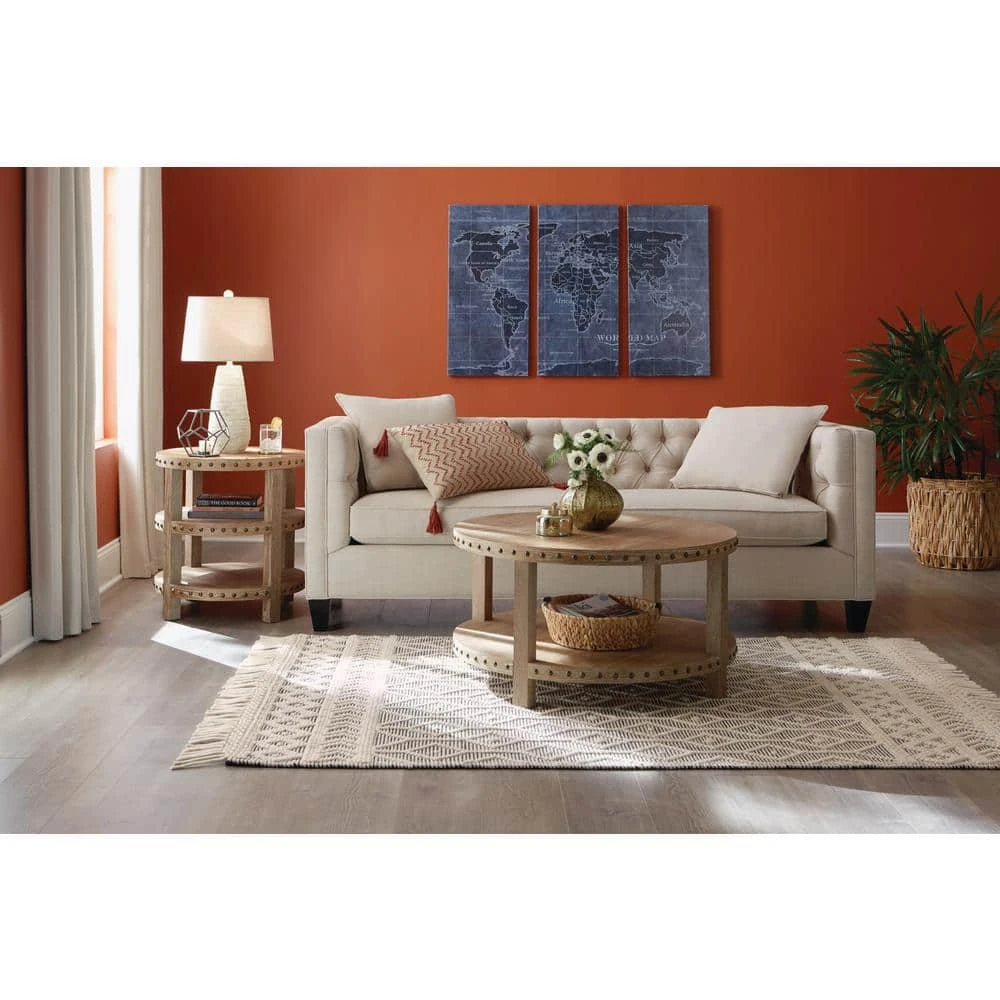 Home Decorators Collection Winchester Cream/Black 5 ft. x 7 ft. Wool Area Rug 4 Home Decorators Collection Winchester Cream/Black 5 ft. x 7 ft. Wool Area Rug - Image 2