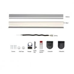 Home Decorators Collection Cream Cordless Stain Resistant Blackout Roller Shades 55 in. W x 72 in. L -Flora Home Decorators Soldes cream home decorators collection roller shades inv150 254279 fa 1000