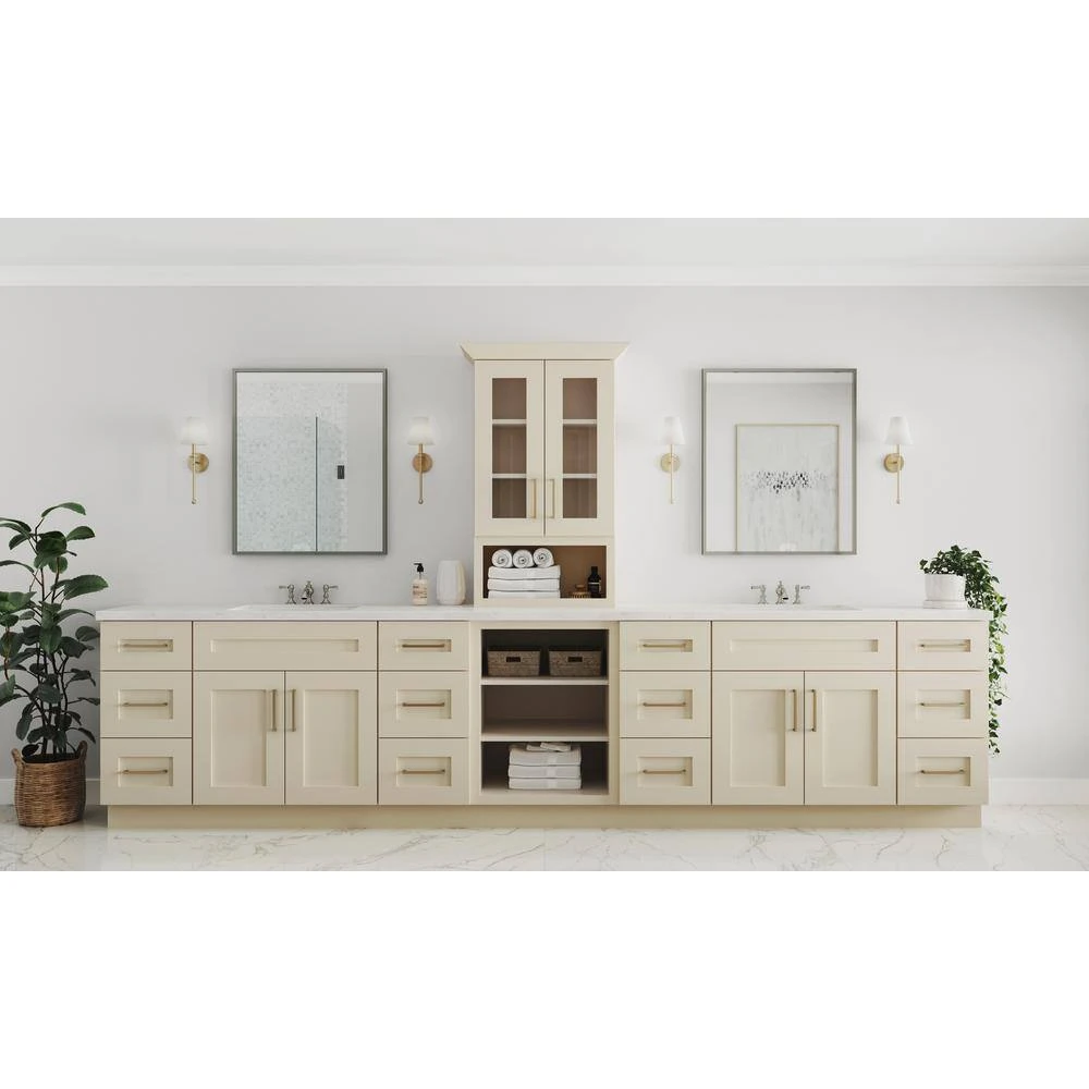 Home Decorators Collection Newport Shaker 0.75 in. W x 12 in. D x 42 in. H in White Kitchen Cabinet End Panel 9 Home Decorators Collection Newport Shaker 0.75 in. W x 12 in. D x 42 in. H in White Kitchen Cabinet End Panel - Image 7