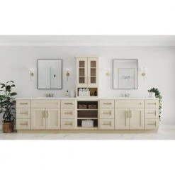 Home Decorators Collection Newport Cream Painted Plywood Shaker Stock Assembled Wall Kitchen Cabinet Soft Close 15 in. x 36 in. x 12 in. -Flora Home Decorators Soldes cream painted home decorators collection assembled kitchen cabinets w1536l nbc 76 1000
