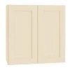 Home Decorators Collection Newport Cream Painted Plywood Shaker Stock Assembled Wall Kitchen Cabinet Soft Close 24 in. x 30 in. x 12 in. -Flora Home Decorators Soldes cream painted home decorators collection assembled kitchen cabinets w2430 nbc 64 1000
