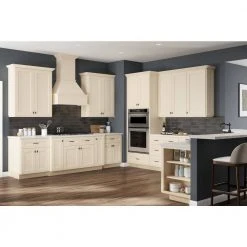 Home Decorators Collection Newport Cream Painted Plywood Shaker Stock Assembled Corner Kitchen Cabinet Soft Close 24 in. x 30 in. x 12 in. -Flora Home Decorators Soldes cream painted home decorators collection assembled kitchen cabinets wa2430l nbc 31 1000