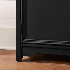 Home Decorators Collection Bradstone 3 Door Dark Charcoal Storage Console -Flora Home Decorators Soldes dark charcoal home decorators collection sideboards buffet tables js 3413 b 1d 1000