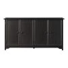 Home Decorators Collection Bradstone 4 Door Dark Charcoal Storage Console -Flora Home Decorators Soldes dark charcoal home decorators collection sideboards buffet tables js 3421 b 64 1000