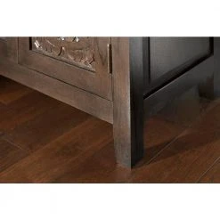 Home Decorators Collection Katya Dark Coffee Hand Carved Wood Nightstand (32 in W. X 30 in H.) -Flora Home Decorators Soldes dark coffee home decorators collection nightstands acac oc008d 1d 1000