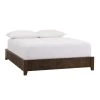 Home Decorators Collection Katya Dark Coffee Wood King Standard Bed (79 in. W x 12 in. H) -Flora Home Decorators Soldes dark coffee home decorators collection panel beds acac oc006k 64 1000