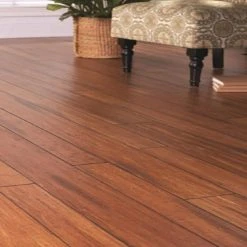 Home Decorators Collection Strand Woven Distressed Dark Honey 1/2 in. T x Multi Width x 72 in. L Solid Bamboo Flooring -Flora Home Decorators Soldes dark honey home decorators collection bamboo flooring hd13004b 44 1000
