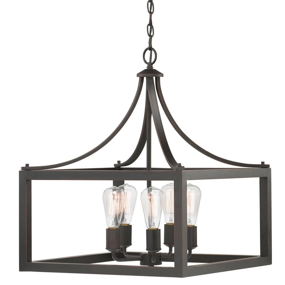 Home Decorators Collection Boswell Quarter 20 in. 5-Light Distressed Black Farmhouse Pendant for Kitchen or Entryway 3 Home Decorators Collection Boswell Quarter 20 in. 5-Light Distressed Black Farmhouse Pendant for Kitchen or Entryway