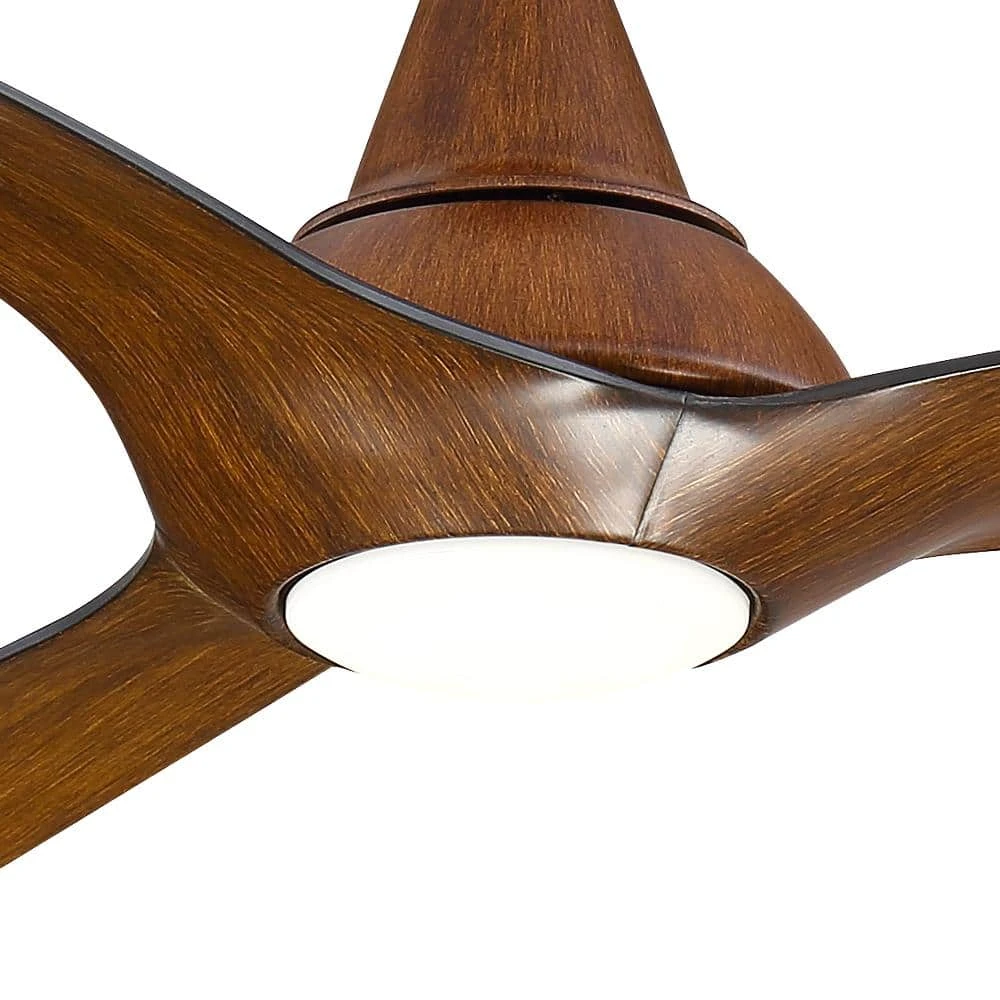 Home Decorators Collection Tidal Breeze 60 in. LED Indoor Distressed Koa Ceiling Fan with Light Kit and Remote Control 8 Home Decorators Collection Tidal Breeze 60 in. LED Indoor Distressed Koa Ceiling Fan with Light Kit and Remote Control - Image 6