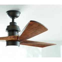 Home Decorators Collection Fortston 60 in. Integrated LED Espresso Bronze Ceiling Fan with Light and Remote Control -Flora Home Decorators Soldes espresso bronze home decorators collection ceiling fans with lights am175b eb 31 1000