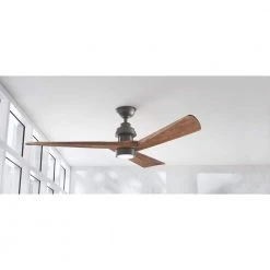 Home Decorators Collection Fortston 60 in. Integrated LED Espresso Bronze Ceiling Fan with Light and Remote Control -Flora Home Decorators Soldes espresso bronze home decorators collection ceiling fans with lights am175b eb e1 1000