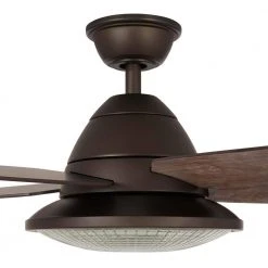 Home Decorators Collection Berwick 52 in. LED Espresso Bronze Ceiling Fan with Light and Remote Control works with Google and Alexa -Flora Home Decorators Soldes espresso bronze home decorators collection ceiling fans with lights am673 eb b 1d 1000