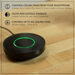 Home Decorators Collection Berwick 52 in. LED Espresso Bronze Ceiling Fan with Light and Remote Control works with Google and Alexa -Flora Home Decorators Soldes espresso bronze home decorators collection ceiling fans with lights am673 eb b 1f 1000