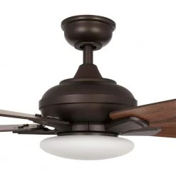 Home Decorators Collection Benson 44 in. LED Espresso Bronze Ceiling Fan with Light and Remote Control -Flora Home Decorators Soldes espresso bronze home decorators collection ceiling fans with lights yg654 eb a0 1000
