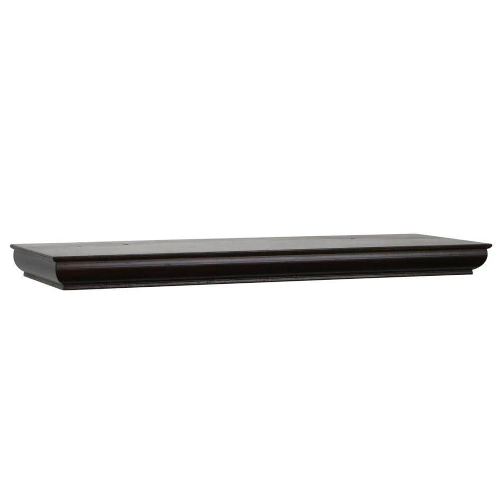 Home Decorators Collection 24 in. L x 8 in. W Profile Espresso Shelf 3 Home Decorators Collection 24 in. L x 8 in. W Profile Espresso Shelf