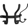 Home Decorators Collection 11.25 in. L Black Entryway Hook Rail -Flora Home Decorators Soldes flat black home decorators collection hooks r43182h fb u 64 1000