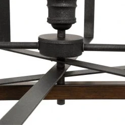 Home Decorators Collection Palermo Grove 31.88 in. 5-Light Black Gilded Iron Linear Farmhouse Chandelier 26 Home Decorators Collection Palermo Grove 31.88 in. 5-Light Black Gilded Iron Linear Farmhouse Chandelier -Flora Home Decorators Soldes gilded iron with walnut wood home decorators collection chandeliers 7922hdc 1f 1000