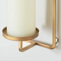 Home Decorators Collection Gold Metal Wall Sconce Candle Holder (Set of 2) -Flora Home Decorators Soldes gold home decorators collection candle holders 13886 01hd 1d 1000