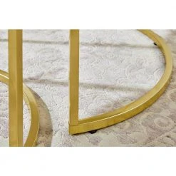 Home Decorators Collection Cheval 2-Piece 31 in. Gold/Marble Medium Round Marble Coffee Table Set 15 Home Decorators Collection Cheval 2-Piece 31 in. Gold/Marble Medium Round Marble Coffee Table Set -Flora Home Decorators Soldes gold marble home decorators collection coffee tables dc18 56100 1d 1000