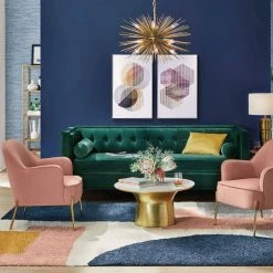 Home Decorators Collection Cupertine 31 in. Gold/Marble Medium Round Marble Coffee Table with Hammered Base -Flora Home Decorators Soldes gold marble home decorators collection coffee tables dc18 65050 66 1000