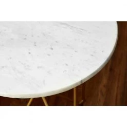 Home Decorators Collection Round Accent Table With Gold Finish Wire Base And Natural Marble Top -Flora Home Decorators Soldes gold marble home decorators collection end side tables dc18 57756 a0 1000