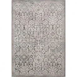 Home Decorators Collection Skyline Gray 5 ft. x 7 ft.Floral Area Rug