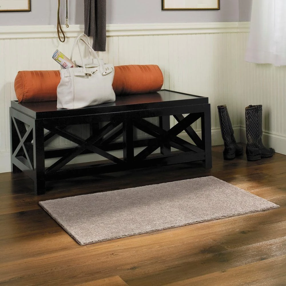 Home Decorators Collection Ethereal Shag Grey 2 ft. x 4 ft. Indoor Area Rug 4 Home Decorators Collection Ethereal Shag Grey 2 ft. x 4 ft. Indoor Area Rug - Image 2