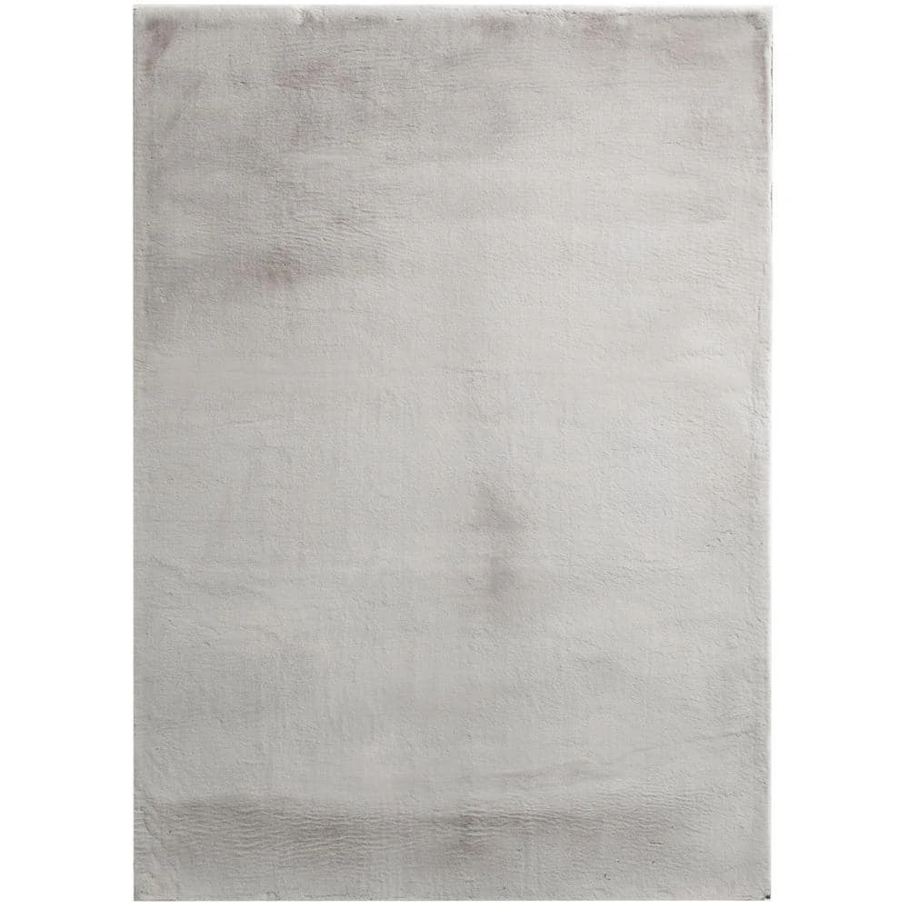 Home Decorators Collection Piper Grey 5 ft. x 7 ft. Solid Polyester Area Rug 3 Home Decorators Collection Piper Grey 5 ft. x 7 ft. Solid Polyester Area Rug