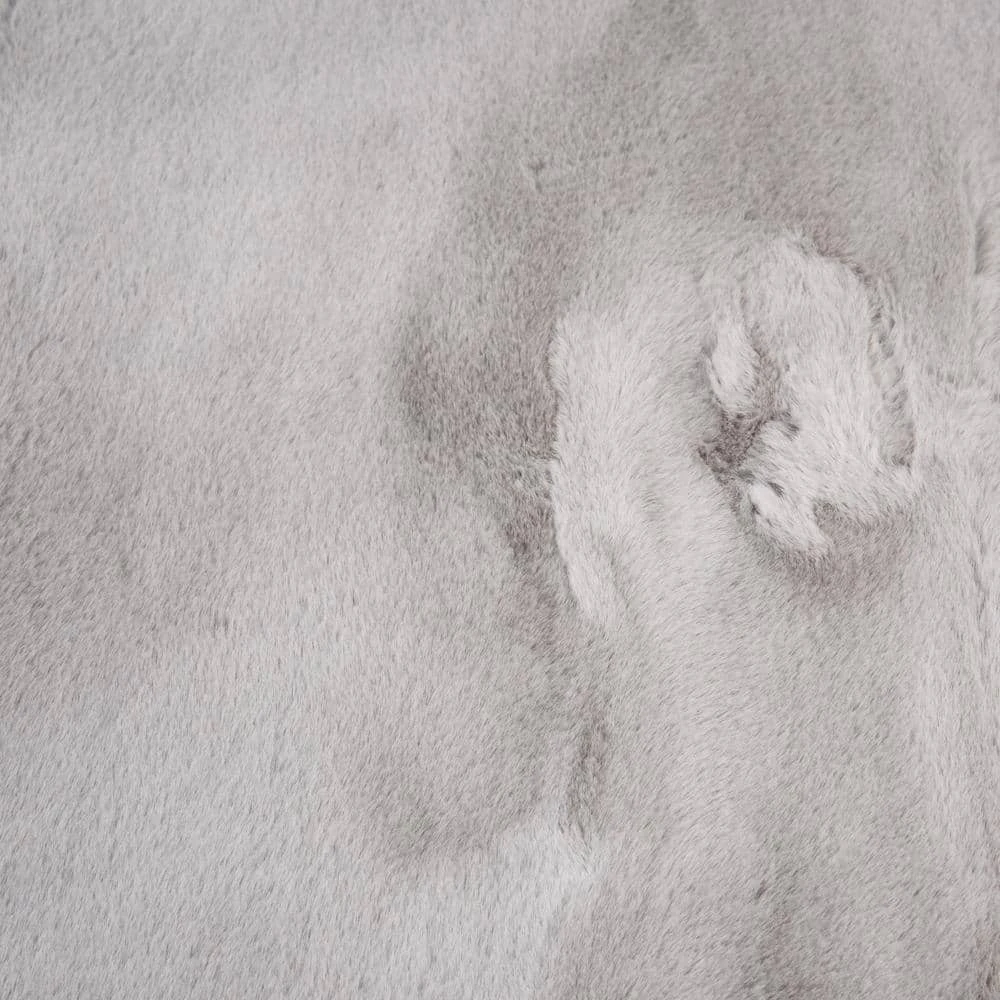 Home Decorators Collection Piper Grey 5 ft. x 7 ft. Solid Polyester Area Rug 7 Home Decorators Collection Piper Grey 5 ft. x 7 ft. Solid Polyester Area Rug - Image 5