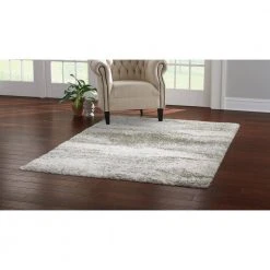 Home Decorators Collection Stormy Gray 8 ft. x 10 ft. Abstract Area Rug -Flora Home Decorators Soldes gray home decorators collection area rugs 536832 31 1000