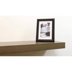 Home Decorators Collection 23.6 in. W x 10.2 in. D x 2 in H Driftwood Gray Oak Floating Shelf -Flora Home Decorators Soldes gray home decorators collection decorative shelving 9085650 1d 1000