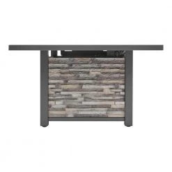 Home Decorators Collection Picanto 44.09 in. x 25.59 in. Square Steel Propane Gas Gray Fire Pit -Flora Home Decorators Soldes gray home decorators collection gas fire pits fhts80289 a0 1000