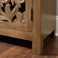 Home Decorators Collection Nadia Carved Haze Accent Cabinet with Solid Wood -Flora Home Decorators Soldes haze home decorators collection accent cabinets cac 20 002 1d 1000