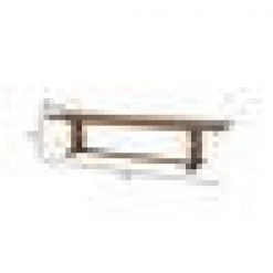 Home Decorators Collection Eldridge - Trestle Dining Bench in Haze -Flora Home Decorators Soldes haze home decorators collection dining benches hd08 f01wd 31 1000