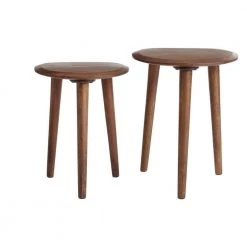 Home Decorators Collection Haze Finish Wood Accent Tables (Set of 2) (16 in. W x 21 in. H) 18 Home Decorators Collection Haze Finish Wood Accent Tables (Set of 2) (16 in. W x 21 in. H) -Flora Home Decorators Soldes haze home decorators collection nesting tables acb 2609 115 66 1000