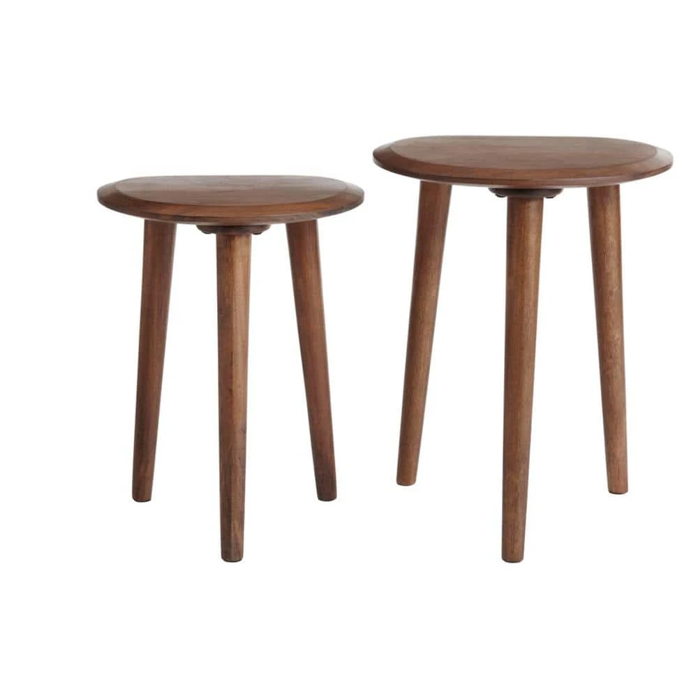 Home Decorators Collection Haze Finish Wood Accent Tables (Set of 2) (16 in. W x 21 in. H) 8 Home Decorators Collection Haze Finish Wood Accent Tables (Set of 2) (16 in. W x 21 in. H) - Image 6