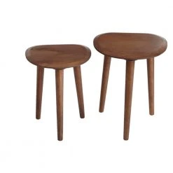 Home Decorators Collection Haze Finish Wood Accent Tables (Set of 2) (16 in. W x 21 in. H) 19 Home Decorators Collection Haze Finish Wood Accent Tables (Set of 2) (16 in. W x 21 in. H) -Flora Home Decorators Soldes haze home decorators collection nesting tables acb 2609 115 77 1000