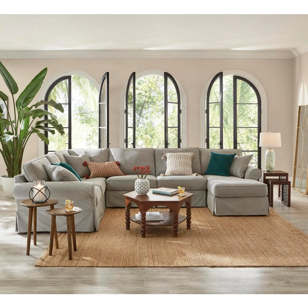 Home Decorators Collection Haze Finish Wood Accent Tables (Set of 2) (16 in. W x 21 in. H) 6 Home Decorators Collection Haze Finish Wood Accent Tables (Set of 2) (16 in. W x 21 in. H) - Image 4