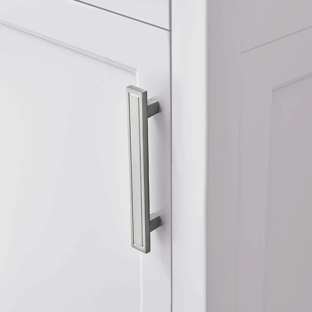 Home Decorators Collection Arvesen 18 in. W x 12 in. D Vanity in White with Ceramic Vanity Top in White with White Sink 8 Home Decorators Collection Arvesen 18 in. W x 12 in. D Vanity in White with Ceramic Vanity Top in White with White Sink - Image 6