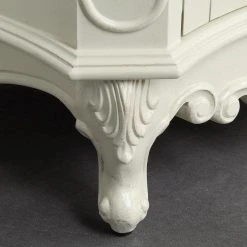 Home Decorators Collection Winslow 33 in. W x 22 in. D Bath Vanity in Antique White with Vanity Top in White Marble with White Basin -Flora Home Decorators Soldes home decorators collection bathroom vanities with tops bf 27001 aw 44 1000