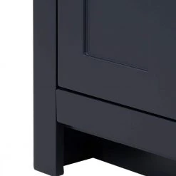 Home Decorators Collection Clady 24.5 in. W x 18.75 in. D Bath Vanity in Deep Blue with Cultured Marble Vanity Top in Silver Ash with White Sink -Flora Home Decorators Soldes home decorators collection bathroom vanities with tops hd2024p2 db 1d 1000