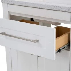 Home Decorators Collection Clady 24.5 in. W x 18.75 in. D Bath Vanity in White with Cultured Marble Vanity Top in Silver Ash with White Sink -Flora Home Decorators Soldes home decorators collection bathroom vanities with tops hd2024p2 wh 40 1000