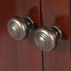 Home Decorators Collection Terryn 31 in. W x 35 in. H x 20 in. D Vanity in Cherry with Granite Vanity Top in Beige with White Basin -Flora Home Decorators Soldes home decorators collection bathroom vanities with tops md v1218 c3 1000