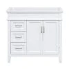 Home Decorators Collection Ashburn 36 in. W x 21.75 in. D Vanity Cabinet in White -Flora Home Decorators Soldes home decorators collection bathroom vanities without tops aswa3621dl 64 1000