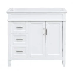 Home Decorators Collection Ashburn 36 in. W x 21.75 in. D Vanity Cabinet in White
