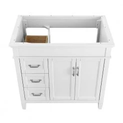 Home Decorators Collection Ashburn 36 in. W x 21.75 in. D Vanity Cabinet in White 15 Home Decorators Collection Ashburn 36 in. W x 21.75 in. D Vanity Cabinet in White -Flora Home Decorators Soldes home decorators collection bathroom vanities without tops aswa3621dl a0 1000
