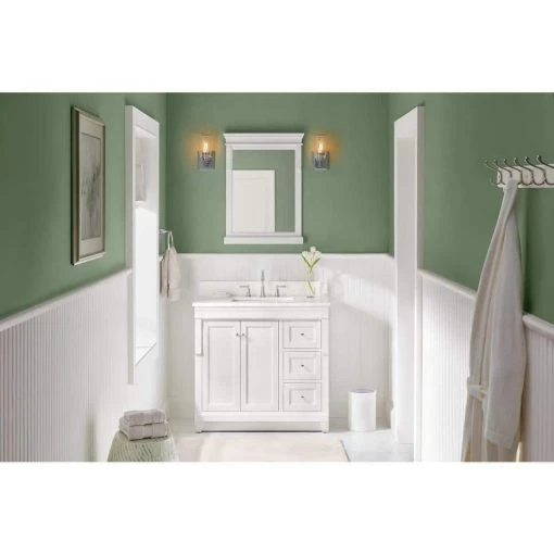 Home Decorators Collection Naples 36 in. W Bath Vanity Cabinet Only in White with Right Hand Drawers 2 Home Decorators Collection Naples 36 in. W Bath Vanity Cabinet Only in White with Right Hand Drawers -Flora Home Decorators Soldes home decorators collection bathroom vanities without tops nawa3621d 64 1000