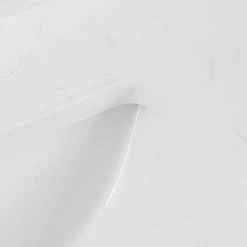 Home Decorators Collection 37 in. W x 22 in. D x 0.75 in. H Quartz Vanity Top in Carrara White with White Basin -Flora Home Decorators Soldes home decorators collection bathroom vanity tops th0384 76 1000